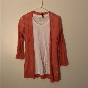 Maurice’s  quarter length sleeve cardigan